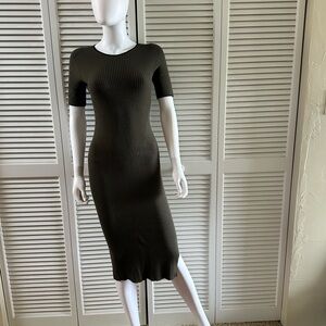 Rag and Bone Knit Body Con Dress